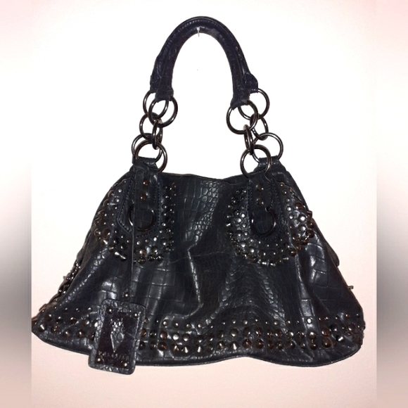 Volatile Metal studded black bag. Beautiful & Eye catching. - Picture 2 of 6